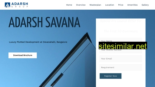 Adarshsavana similar sites
