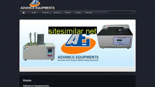 advanceequipments.in alternative sites