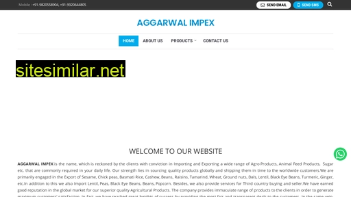 aggarwalimpex.in alternative sites