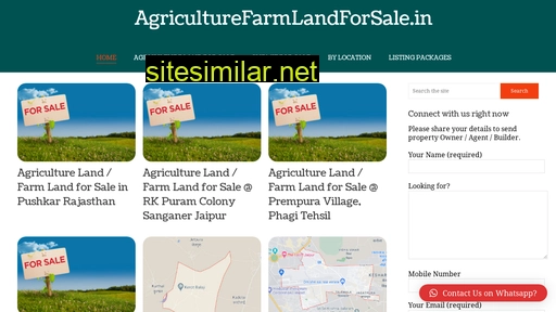 agriculturefarmlandforsale.in alternative sites