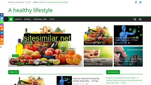 ahealthylifestyle.in alternative sites