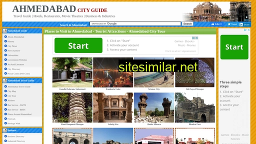 ahmedabadcity.in alternative sites