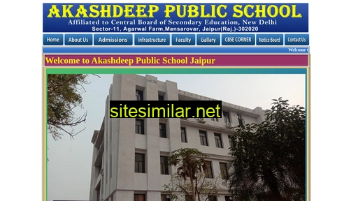 akashdeepschool.in alternative sites
