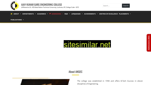 akgec.ac.in alternative sites