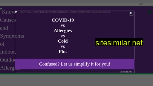 allergyfree.co.in alternative sites