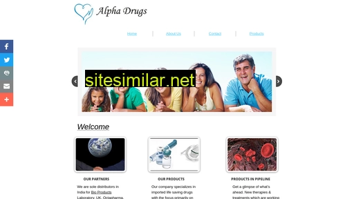 Alphadrugs similar sites
