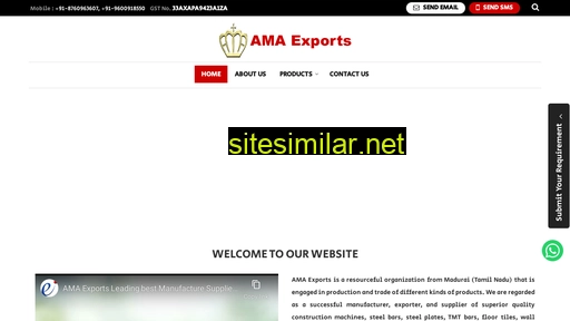 amaexports.in alternative sites
