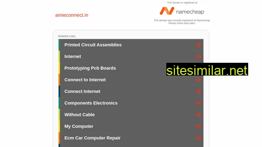 amieconnect.in alternative sites
