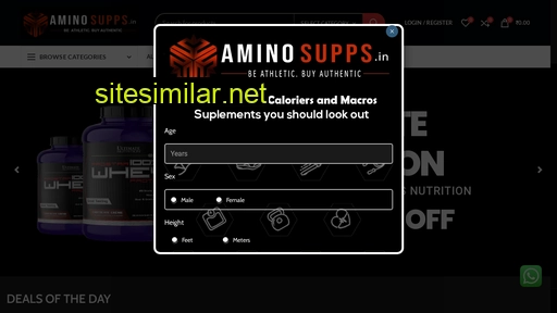 aminosupps.in alternative sites