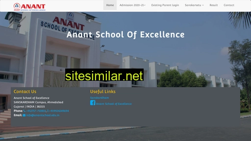 anantschool.edu.in alternative sites