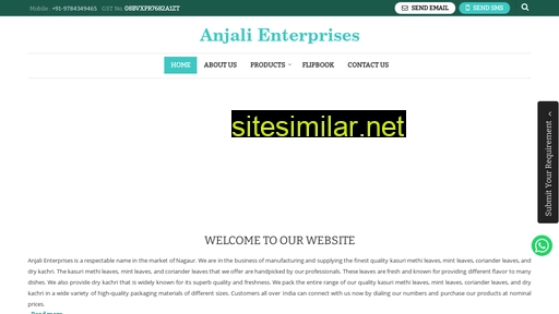 anjali-enterprises.co.in alternative sites