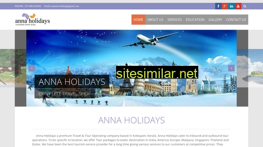 annaholidays.co.in alternative sites