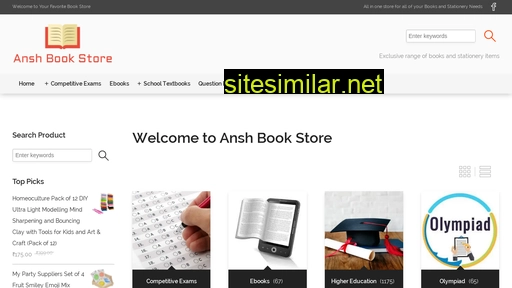 anshbookstore.in alternative sites