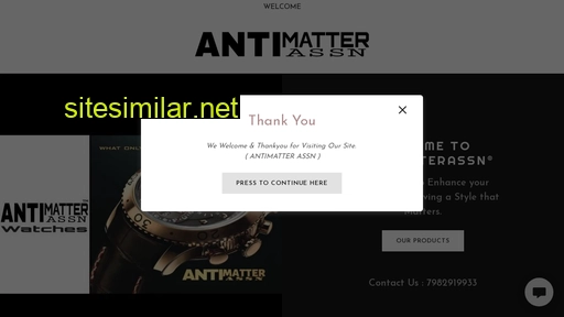 antimatterassn.in alternative sites