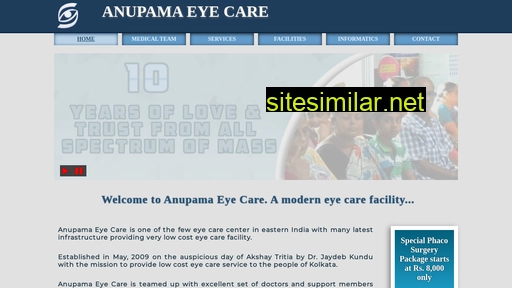 anupamaeyecare.in alternative sites