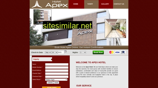 apexhotel.co.in alternative sites