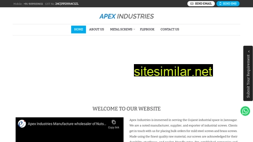 apexindustriesindia.co.in alternative sites