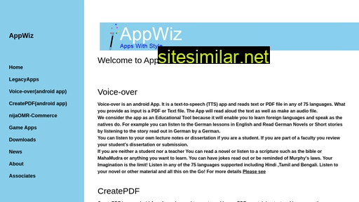appwiz.co.in alternative sites