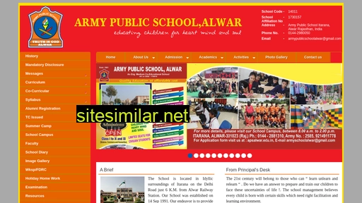 apsalwar.edu.in alternative sites