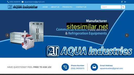Aquaindustries similar sites