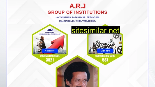 arj.edu.in alternative sites