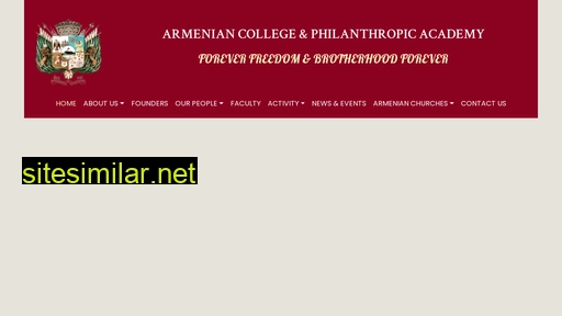 armeniancollege.edu.in alternative sites