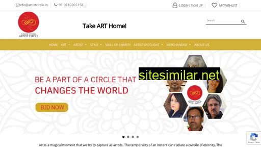 artistcircle.in alternative sites