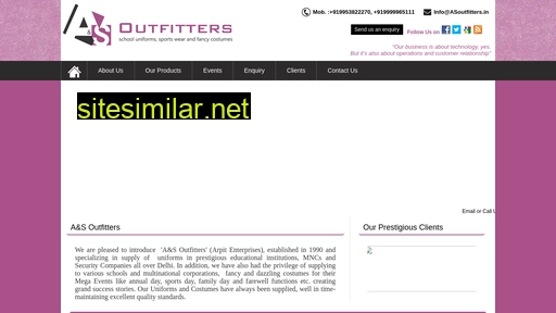 asoutfitters.in alternative sites