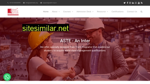 aste.org.in alternative sites