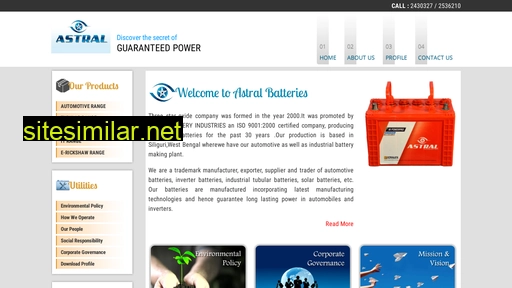 astralbatteries.in alternative sites