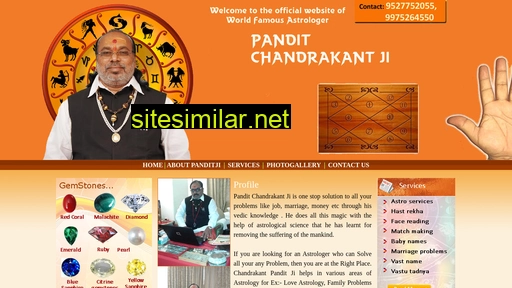 astrologerpanditchandrakantji.in alternative sites