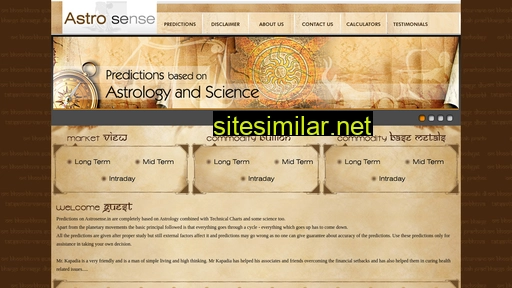 astrosense.in alternative sites
