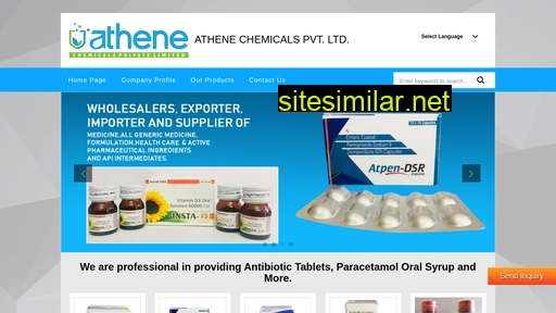 athenechemicals.co.in alternative sites