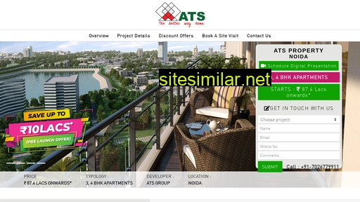 ats-greens.in alternative sites