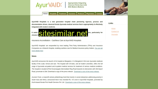 ayurvaid.in alternative sites