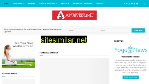 ayurvedline.in alternative sites