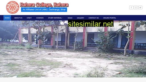 baheracollege.org.in alternative sites