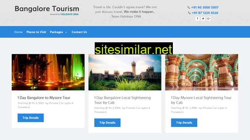Bangaloretourism similar sites