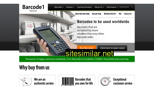 Barcode1 similar sites