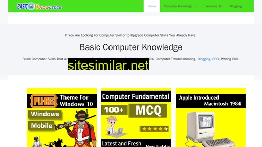basiccomputerknowledge.in alternative sites