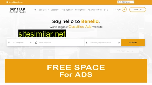 Benella similar sites