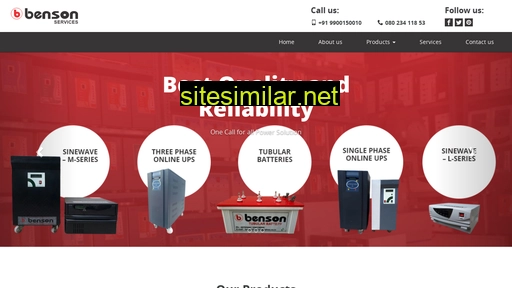 bensonservices.co.in alternative sites