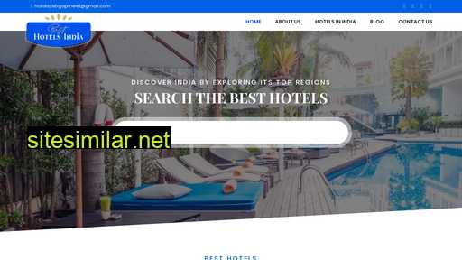 Besthotelsindia similar sites