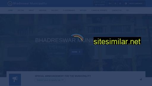 bhadreswarmunicipality-gov.in alternative sites