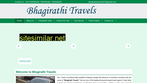 bhagirathitravels.co.in alternative sites