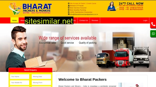 Bharatmoversandpackers similar sites