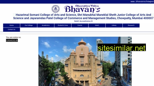 bhavanschowpatty.ac.in alternative sites
