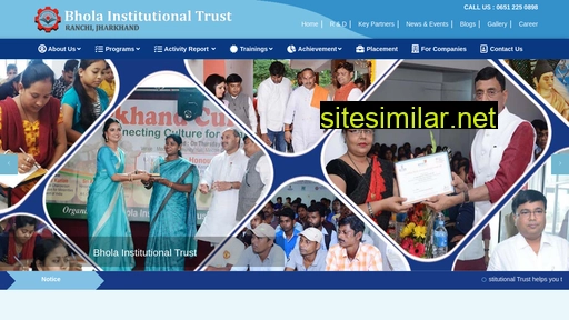 bholainstitutionaltrust.ac.in alternative sites