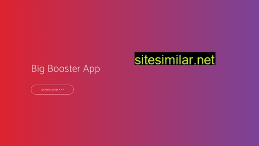 bigbooster.in alternative sites