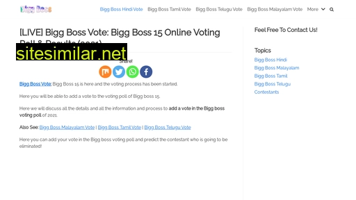 bigg-boss-vote.in alternative sites